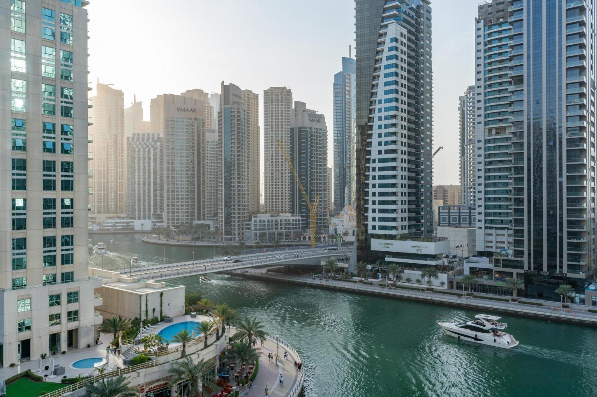 Vacay Lettings - Full Marina View 3 Bedroom Plus Maid Room 迪拜 外观 照片