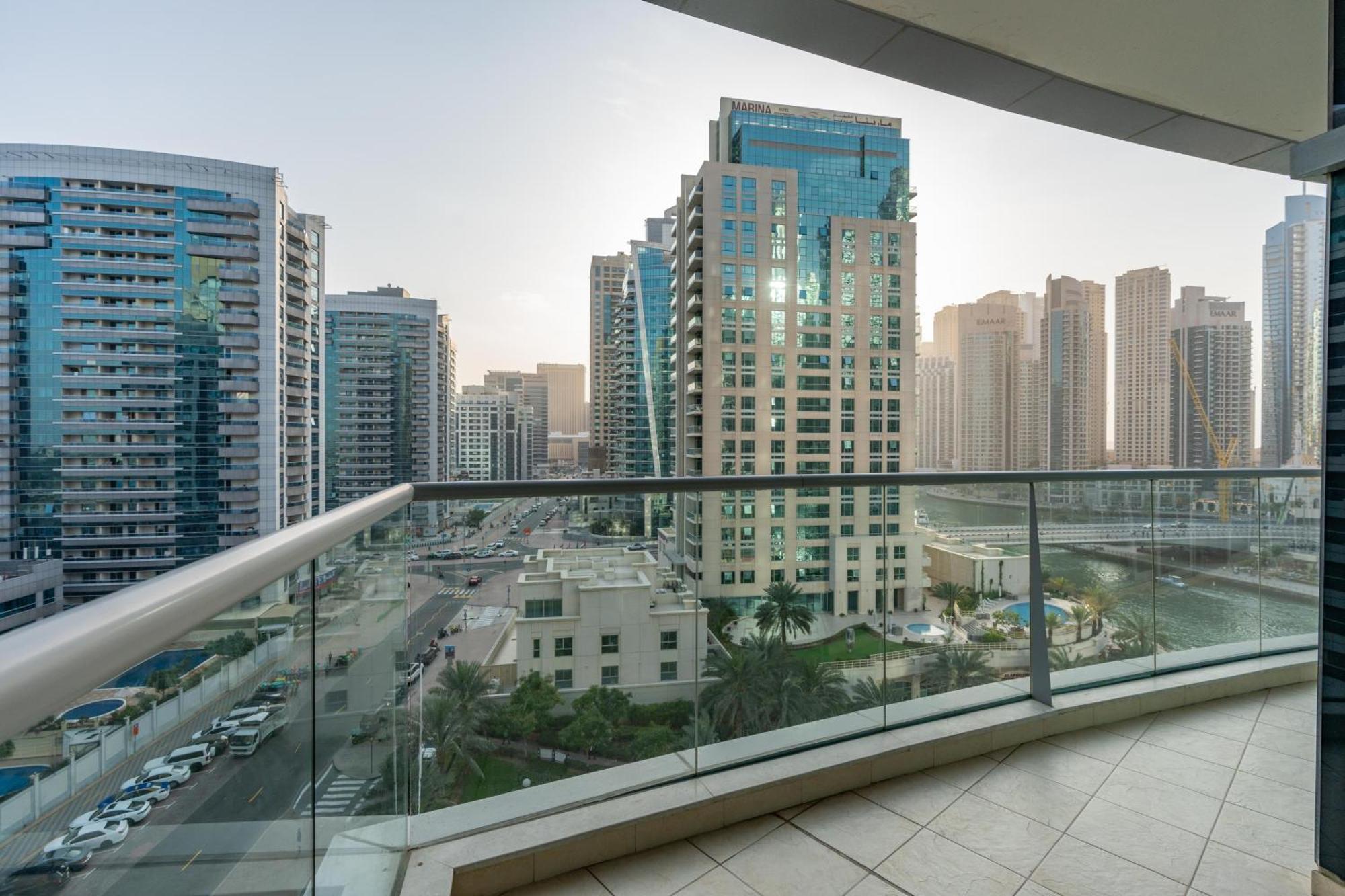 Vacay Lettings - Full Marina View 3 Bedroom Plus Maid Room 迪拜 外观 照片