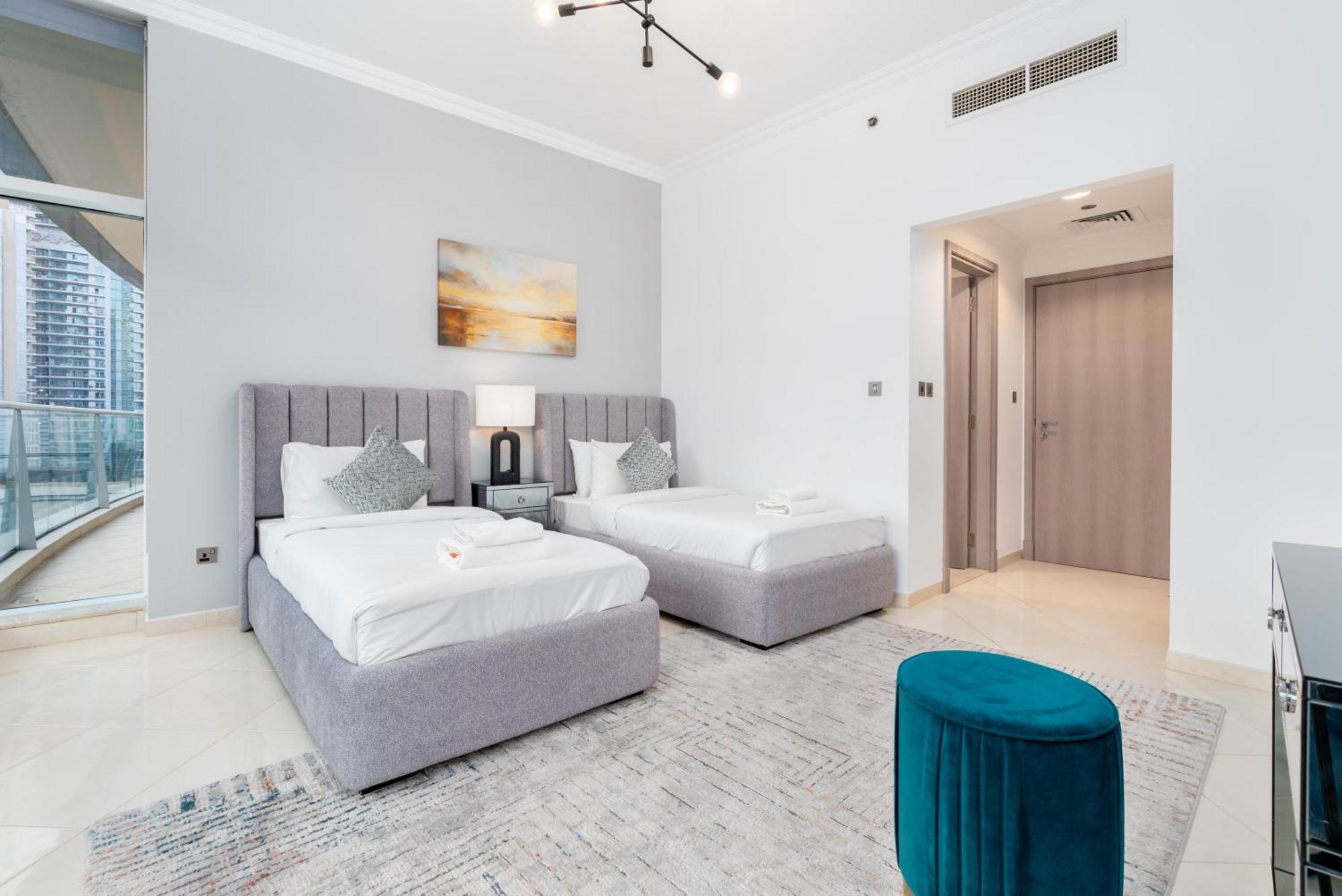 Vacay Lettings - Full Marina View 3 Bedroom Plus Maid Room 迪拜 外观 照片