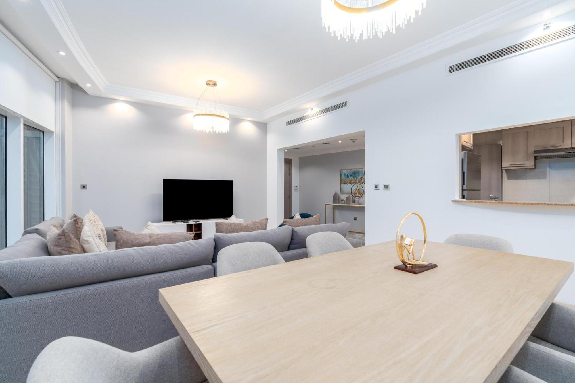 Vacay Lettings - Full Marina View 3 Bedroom Plus Maid Room 迪拜 外观 照片