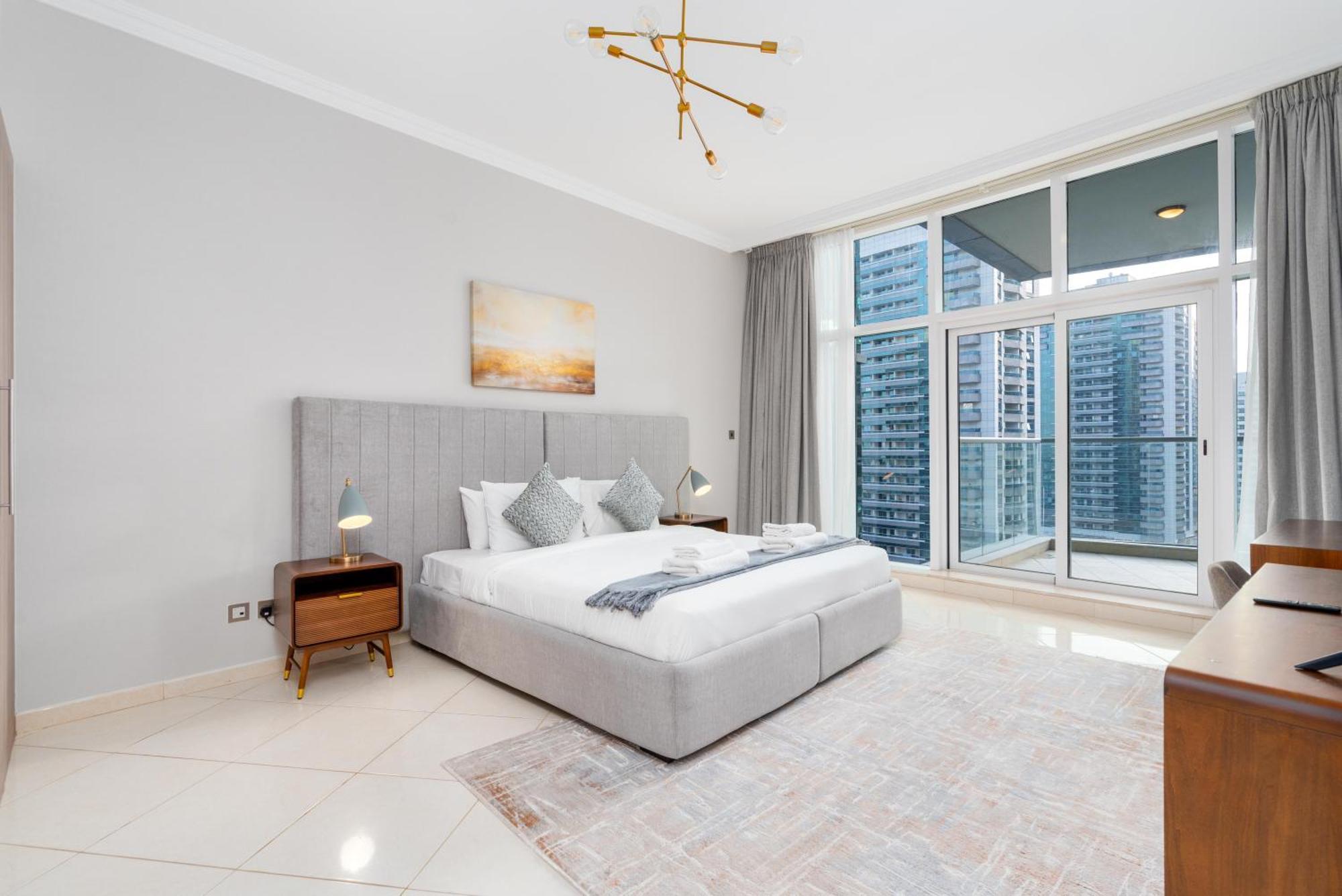 Vacay Lettings - Full Marina View 3 Bedroom Plus Maid Room 迪拜 外观 照片