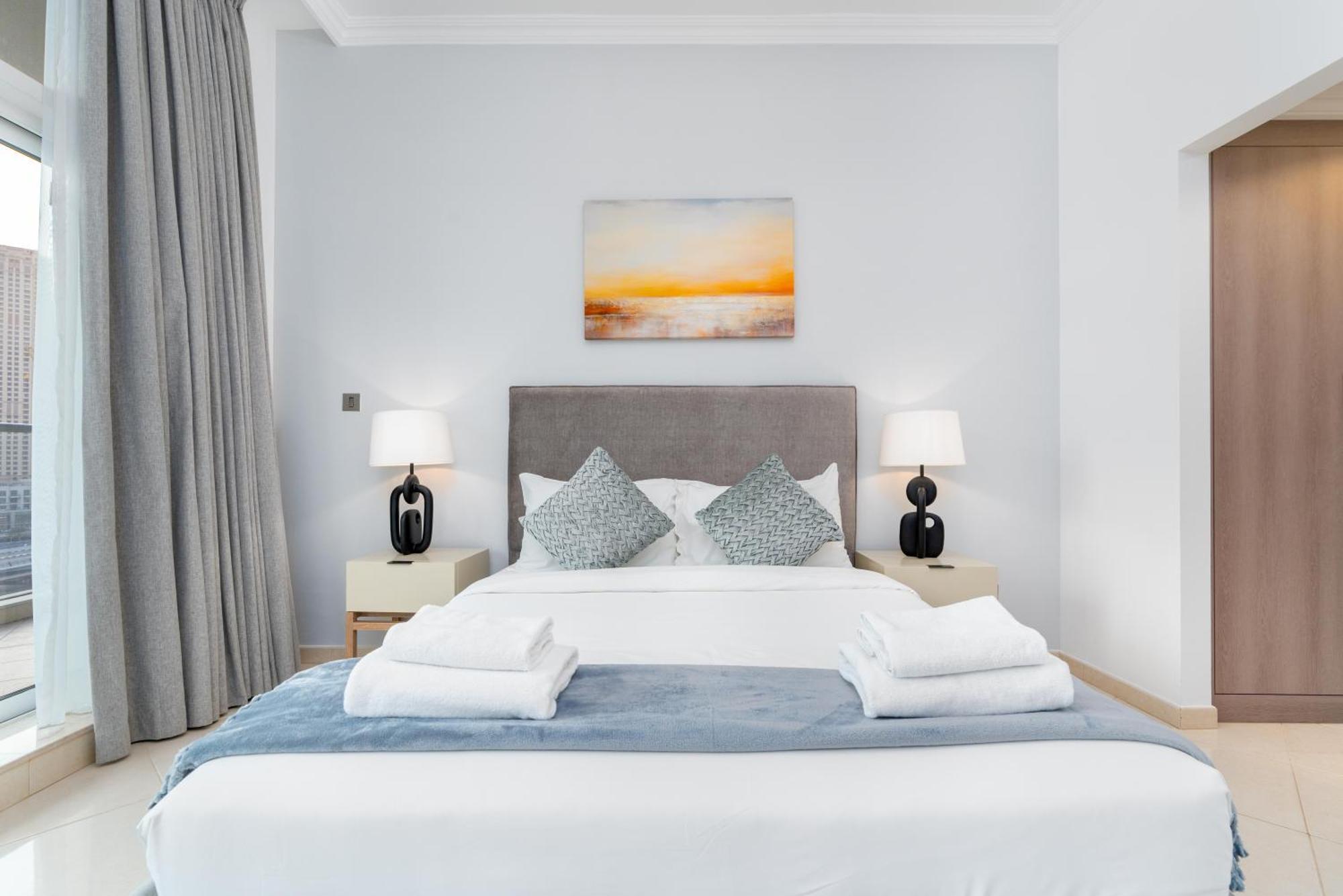 Vacay Lettings - Full Marina View 3 Bedroom Plus Maid Room 迪拜 外观 照片