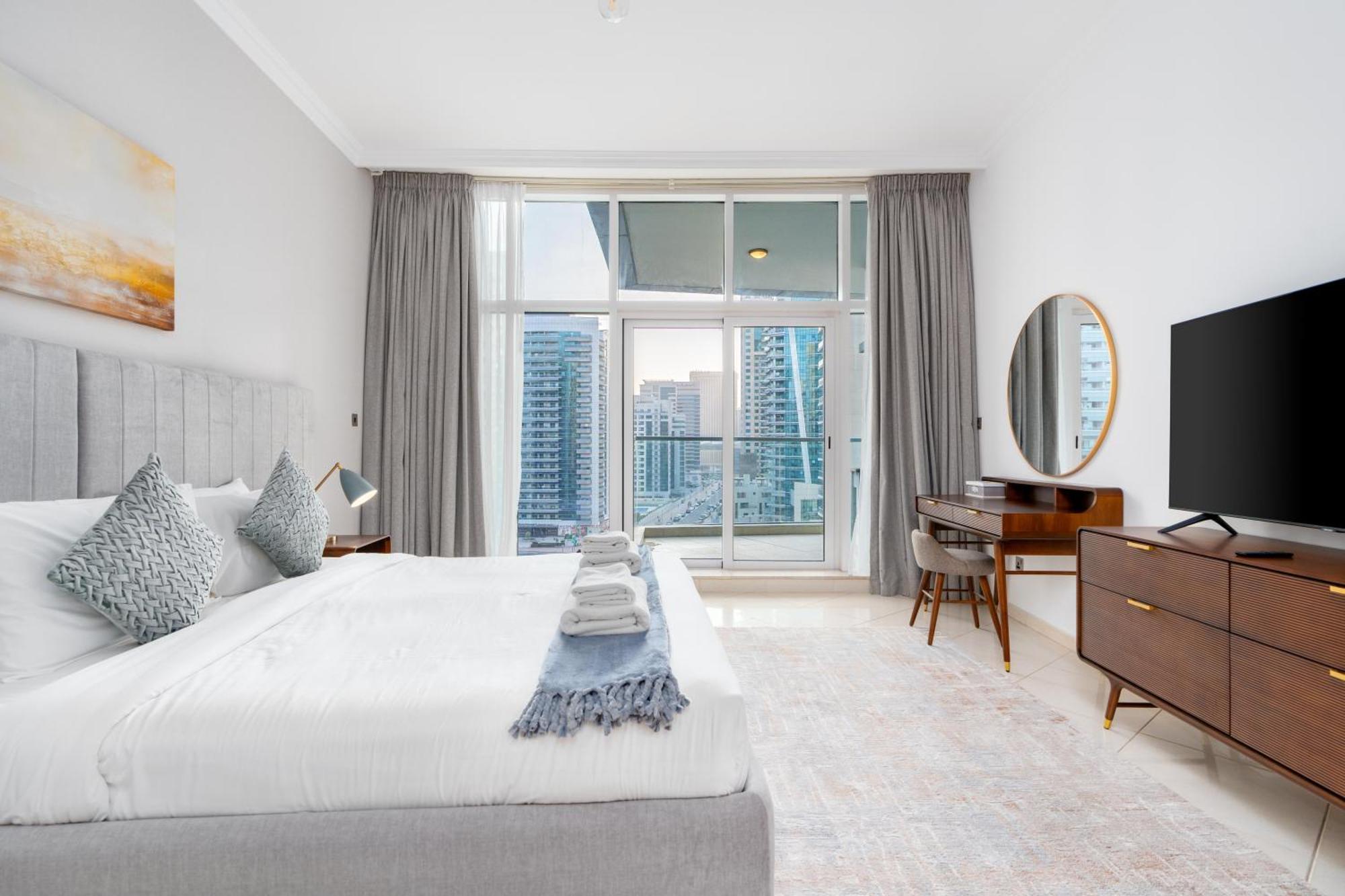 Vacay Lettings - Full Marina View 3 Bedroom Plus Maid Room 迪拜 外观 照片