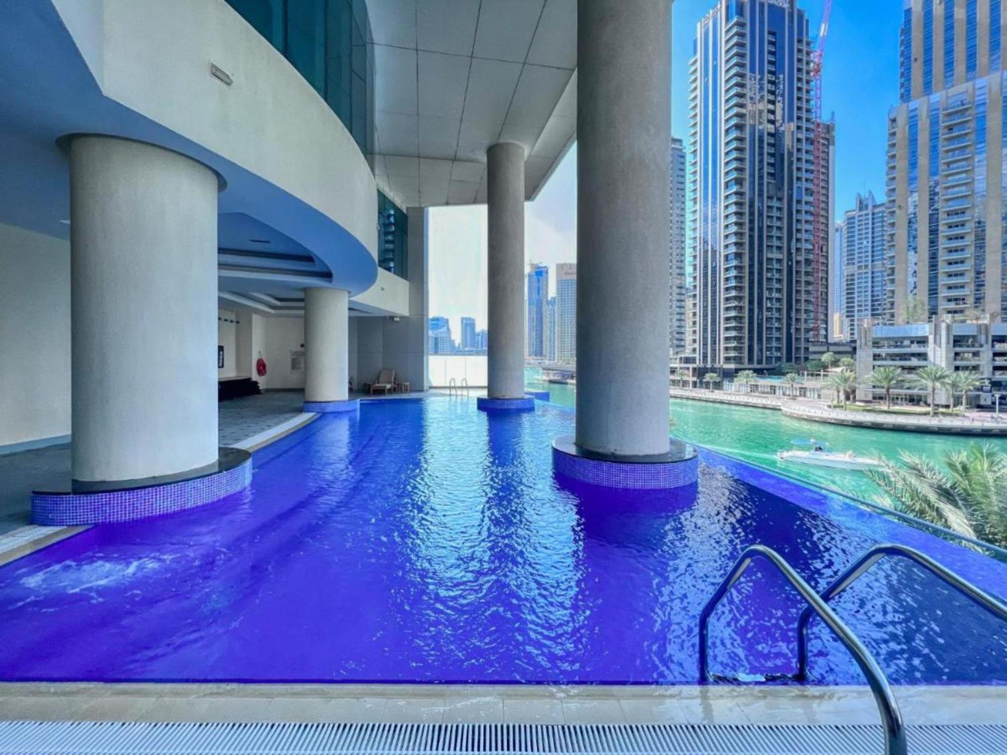 Vacay Lettings - Full Marina View 3 Bedroom Plus Maid Room 迪拜 外观 照片